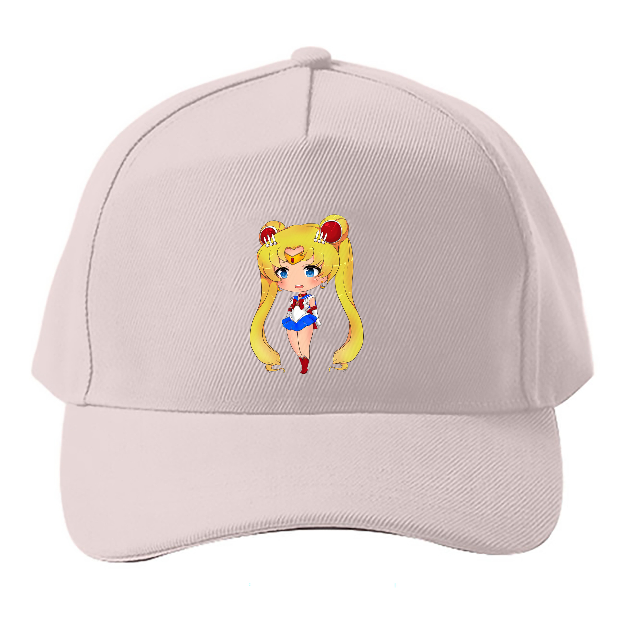 （画像用） 美少女戦士セーラームーン 月野 うさぎ つきの うさぎ Sailor Moon Tsukino Usagi ベースボールキャップ 綿100％ 男女兼用 帽子 スポーツ
